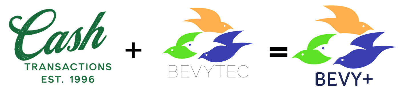 CashTrans plus BEVYTEC equals BEVY+